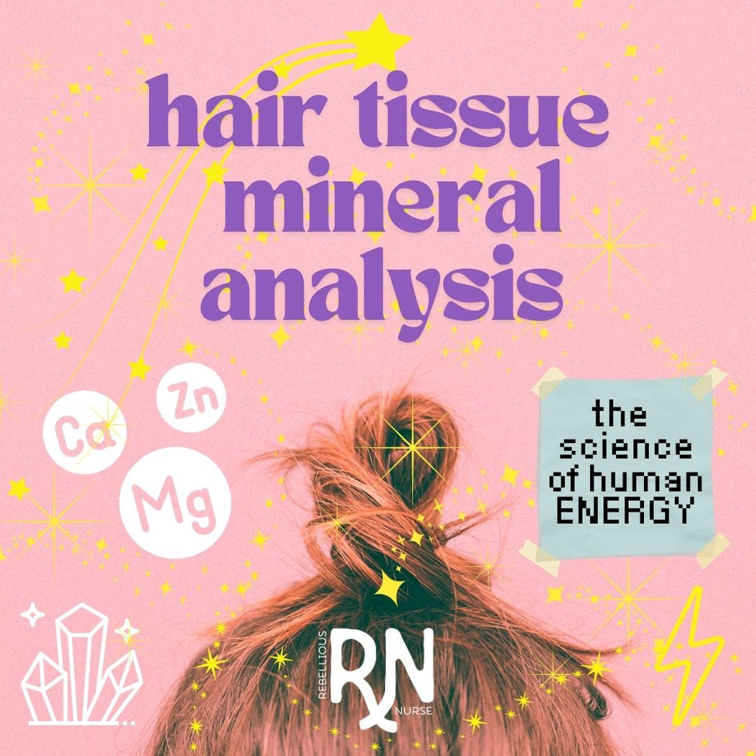 Hair Tissue Mineral Analysis (HTMA) Testing